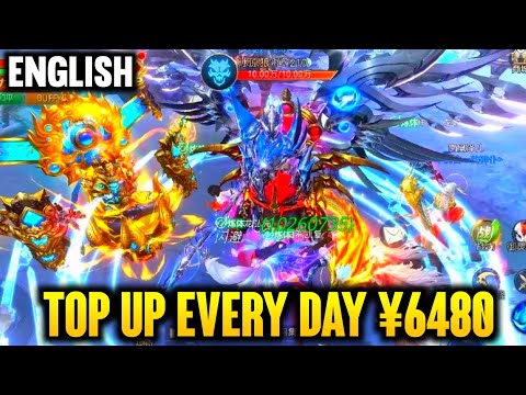Ancient God King 2 MMORPG English - Top Up Every Day ¥6480 , Full Skin , Mount, Wing , Aura | X7GAME