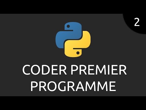 Python 2 coder premier programme