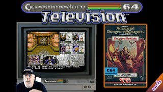 ⭐️C64 Television⭐️Live C64 beta testing Eye of the Beholder on the Commodore 64!