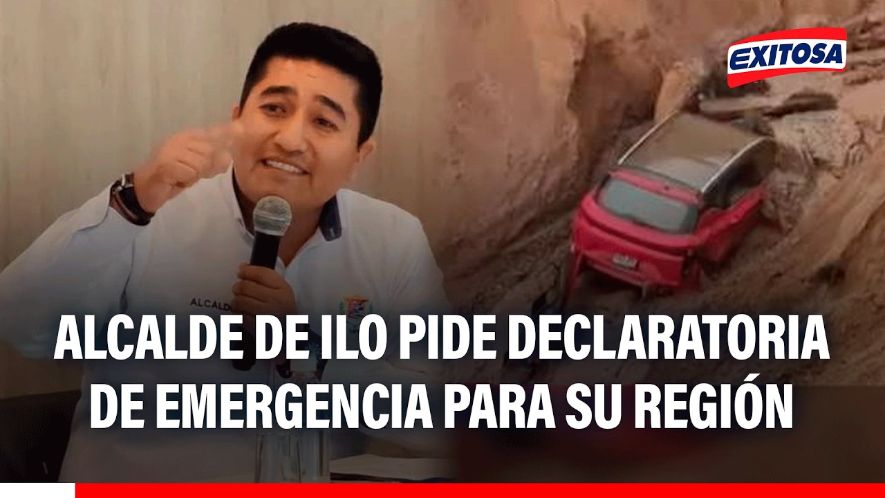 🔴🔵 Alarma en Ilo: Alcalde pide declaratoria de emergencia para evitar desgracias por huaicos