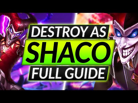 The COMPLETE SHACO GUIDE - ALL AD/AP Tricks, Combos and Builds - LoL Champion Tips