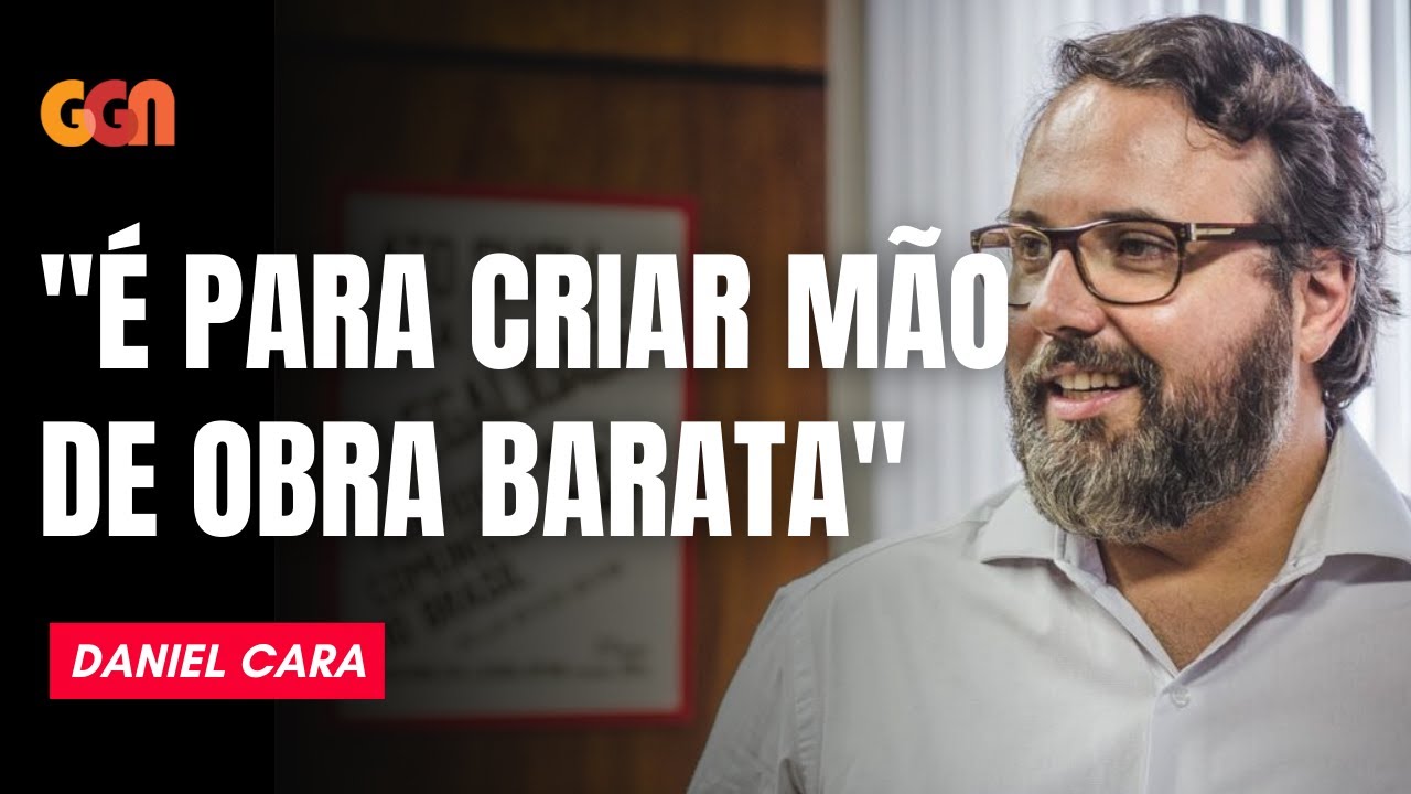 NOVO ENSINO MÉDIO DIVIDE A EDUCAÇÃO ENTRE POBRES E RICOS | ENTREVISTA COM DANIEL CARA
