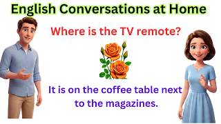 100 Daily Conversations at Home | A1–A2 English Speaking Practice | English Questions & Answers