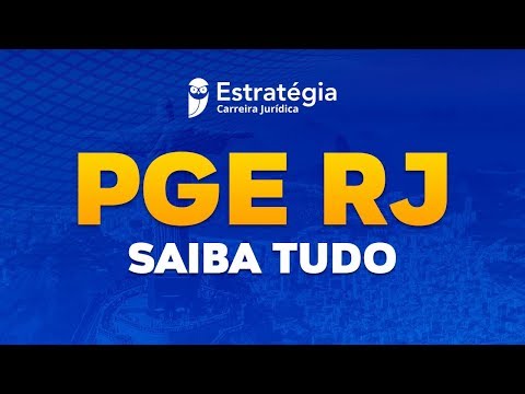 Concurso PGE RJ: Saiba tudo!