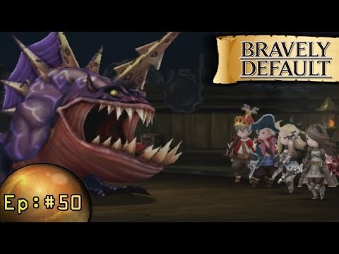 Bravely Default Playthrough Ep 50: To The Sky! -Behemoth Boss-