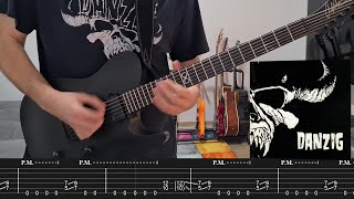Danzig - Am I Demon (Rhythm Guitar Cover + Screentabs)