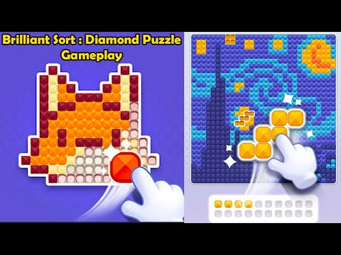 Brilliant Sort : Diamond Puzzle Game Gameplay - YouTube