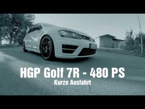 HGP Golf 7 R - 2.0 TSI - 480 PS - TestRun/ TestDrive [POV Style] - incl. Highspeed