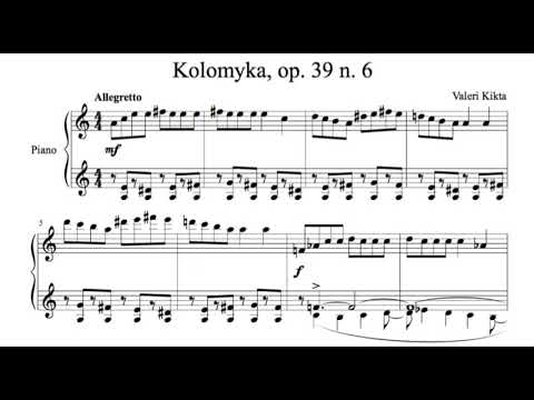 Valeri Grigoryevich Kikta - Kolomyka, op. 39 n. 6