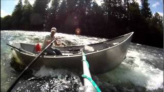 preview picture of video 'McKenzie River Drift Boat... Surfing'