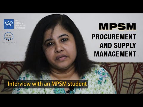 MPSM@BRACU Student Stories | Afsana Bilkis