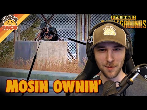 Ownin' with the Mosin ft. hollywoodbob - chocoTaco PUBG Duos Gameplay