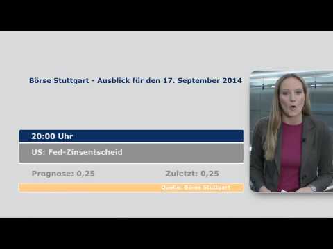 Börsenausblick auf Mittwoch, den 17.09.2014