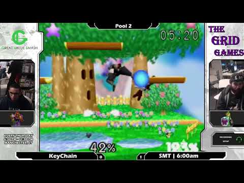 Smash 64: KeyChain (Falcon) V SMT | 6:00am (Link) - Shattered 88 Tourney