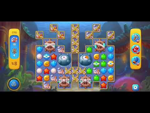 Fishdom 7711 Hard Level - NO 💣🧨💥