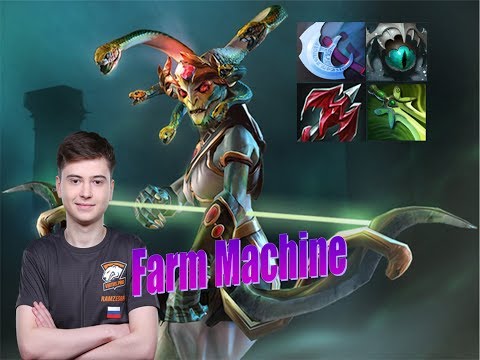Ramzes666  MADUSA Farm speed 952 GPM ||Dota 2 Full GAME PATCH 7.20e