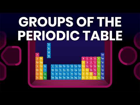 What are The Groups in The Periodic Table?