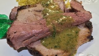 Mediterranean-ish Leg of Lamb