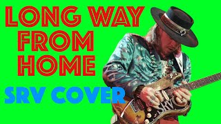 LONG WAY FROM HOME | Stevie Ray Vaughan Cover | Jake Andrews | Texas Blues Rock Artist