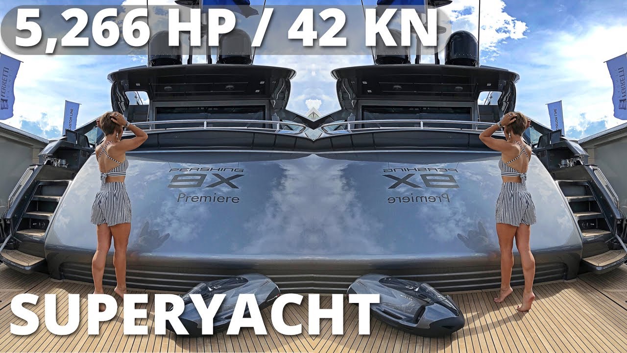Pershing 9X - Walkthrough with Specs