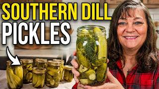 Easy Southern Dill Pickles Recipe