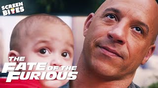 Baby Rescue | The Shaw Family Saves Dom's Son | The Fate Of The Furious (2017) | Screen Bites