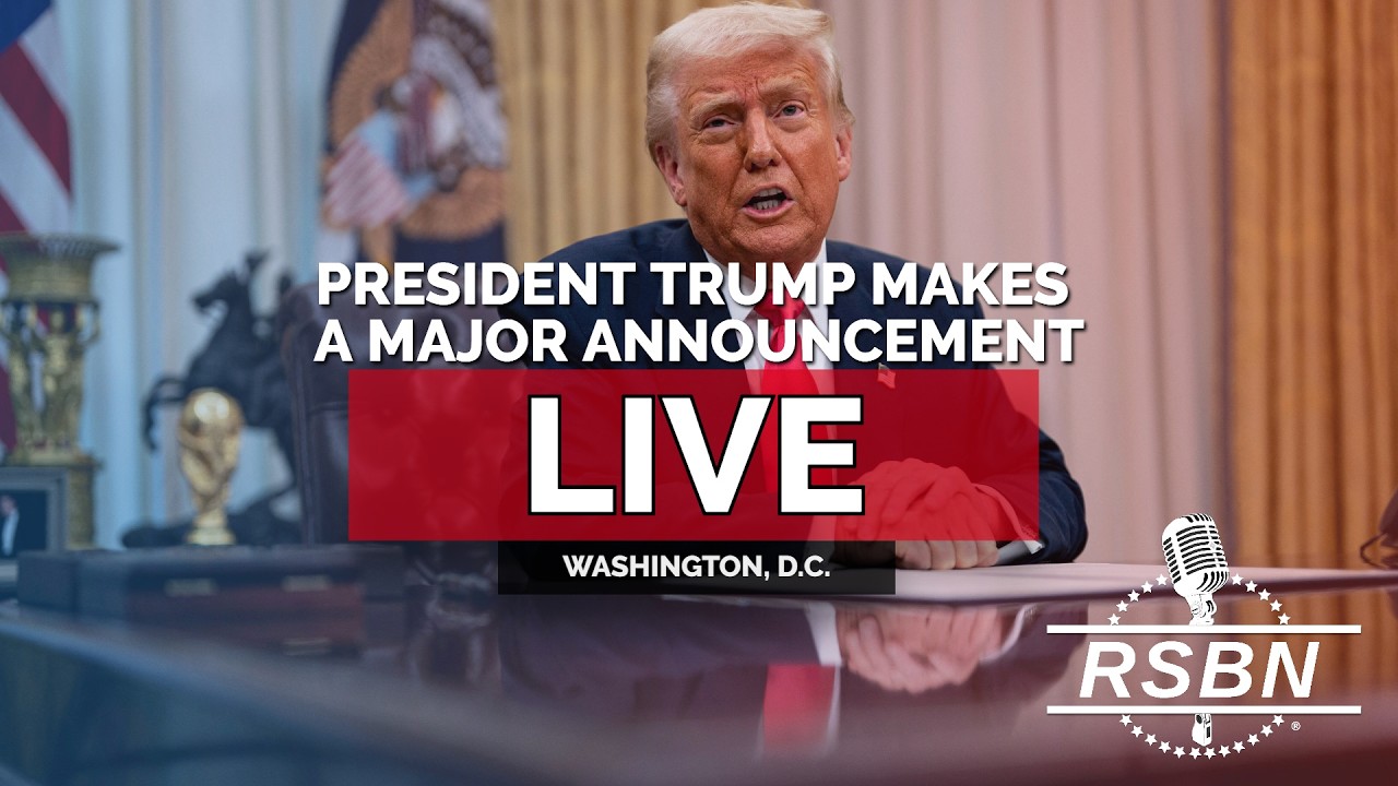 LIVE: President Makes Major Announcement From Oval Office - 09/28/26