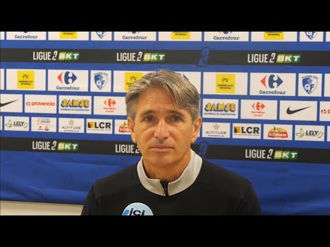 Franck Rizzetto's press conference before GF38 - EA Guingamp