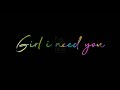 Girl I Need You Baghi Whatsapp Status Lyrics Status Love Song Lyrics Simultaneously ️