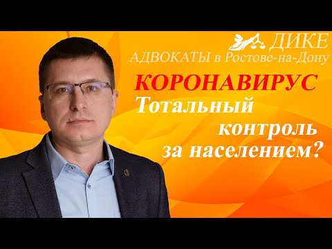 Тотальный контроль за гражданами или меры сдерживания распространения коронавирусной инфекции