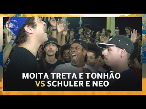 SCHULER E NEO VS @MoitaTretaMC (SP) E TONHÃO (CE) - BATALHA DO COLISEU - EDIÇÃO 140