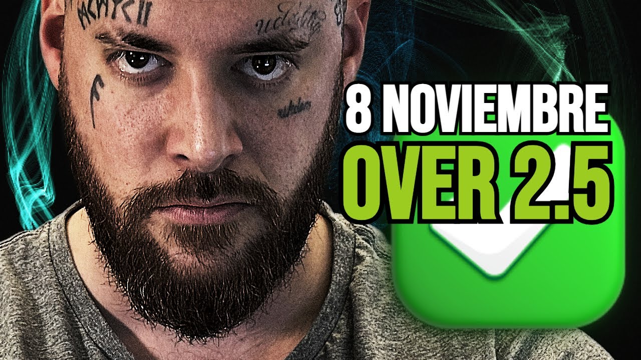 💰 APUESTA OVER 2.5 GOLES PARA ESTE SÁBADO 8 DE NOVIEMBRE