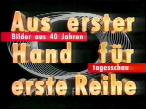 ARD:  40 Jahre Tagesschau „Aus erster Hand für erste Reihe“ (26.12.1992)