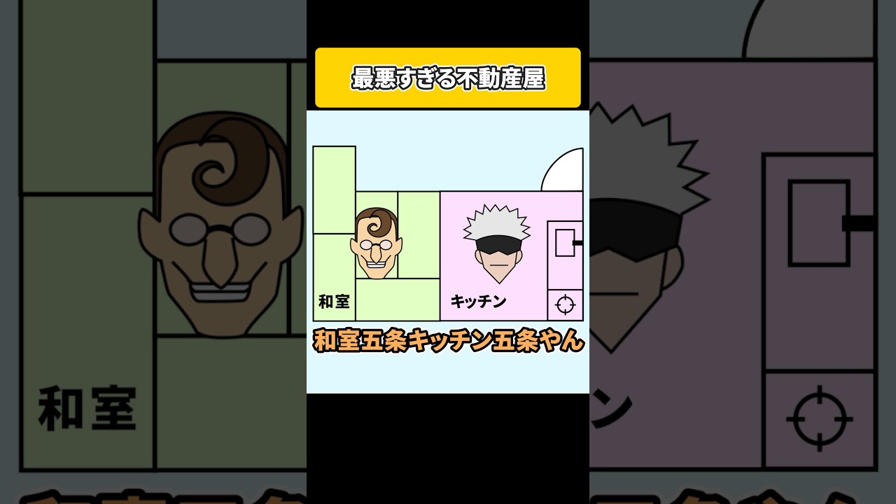 最悪すぎる不動産屋【アニメ】