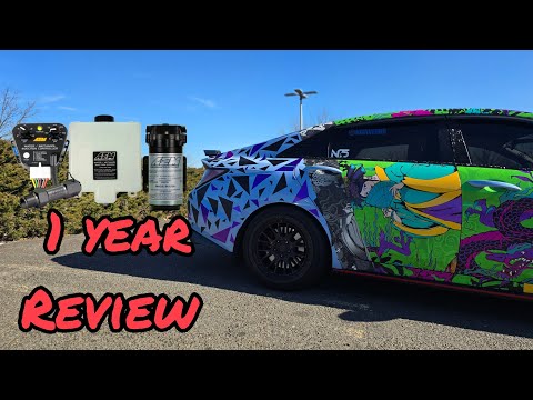 1 year update/ review AEM water methanol kit