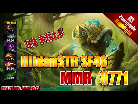 DOTA 2 ►「Highlight」IllidanSTR SF46 ► Tiny [MMR 8771]