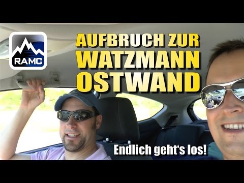 Tourstart zur Watzmann Ostwand bei 36°C - Abenteuer Alpin 2013 (7.1)