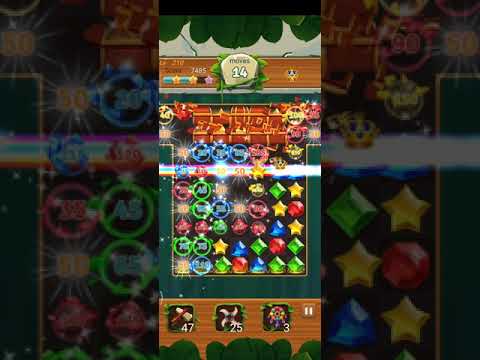 Jewels Jungle 💎 Level 210 ⭐⭐⭐ 2021 - Jewels & Gems Match 3 Puzzle no Booster 👑 Android Gameplay ✅