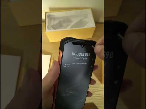doogee s98 ouverture et déballage