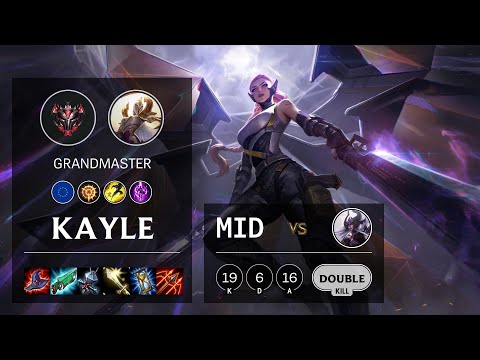 Kayle Mid vs Syndra - EUW Grandmaster Patch 10.19