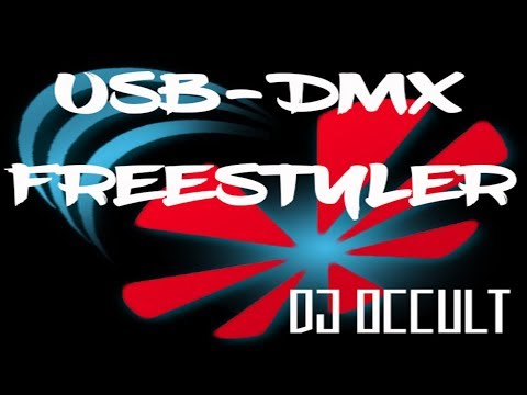 USB to DMX for cheap! how to use freestyler