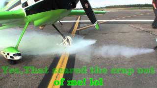 Airplane Fire at my work!