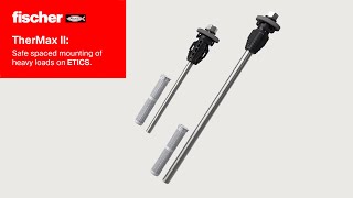 fischer TherMax II távtartó szerelési rendszer