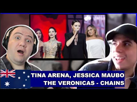 Tina Arena, Jessica Mauboy & The Veronicas - Chains (Live at the ARIA Awards) - TEACHER PAUL REACTS