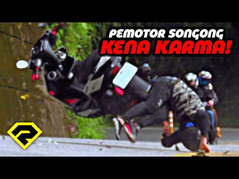 OVERLY STRONG MOTORCYCLISTS GET HIT BY THEIR ROCKS! Here Are 50 Infuriating Rider Moments!