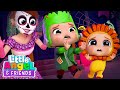 Scary Monsters | Happy Halloween! | Little Angel And Friends Kid Songs