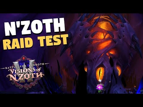 N'zoth Raid Preview - Ny'alotha Raid Testing | WoW Patch 8.3 PTR | World of Warcraft