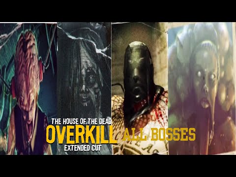The House Of The Dead Overkill Extended Cut - All Bosses (No Damage)