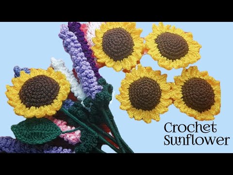 Sunflower Crochet Tutorial | Beginner-Friendly Sunflower Pattern