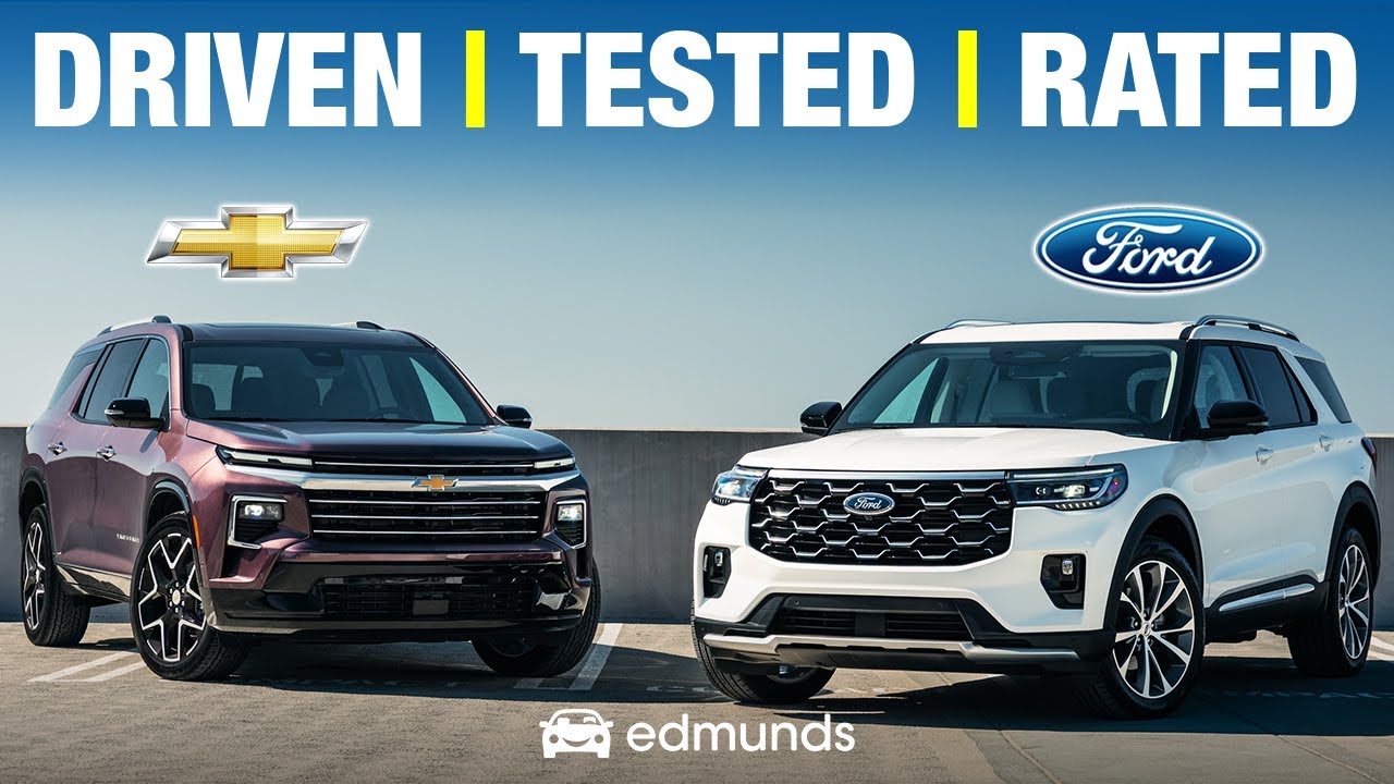 Ford Explorer vs. Chevy Traverse: Which American 3-Row SUV is Best?